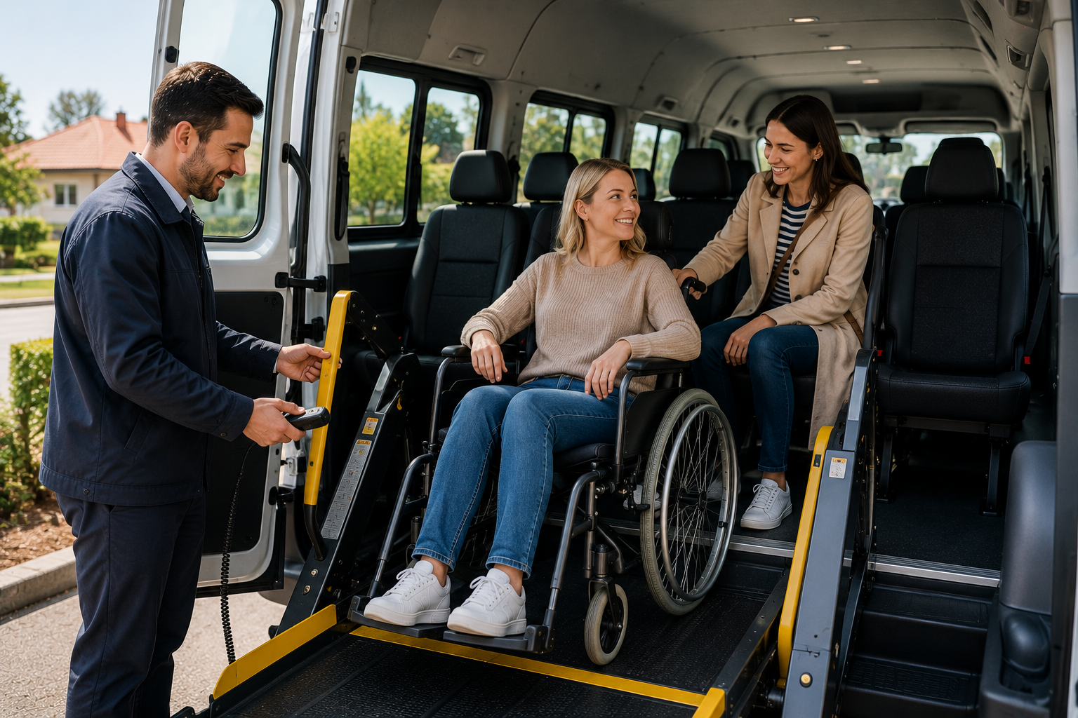 Wheel Chair Maxi Taxi Melbourne with a spacious 11 Seater Toyota HiAce Maxi Taxi providing safe, accessible transport across Melbourne.